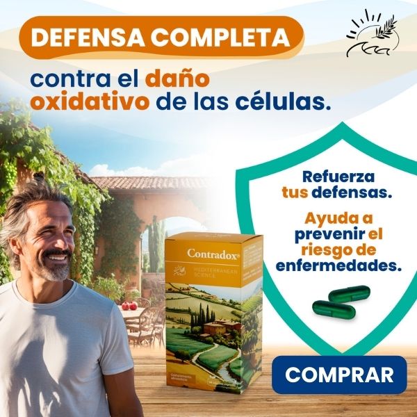 Defensa completa contra el daño oxidativo de las células