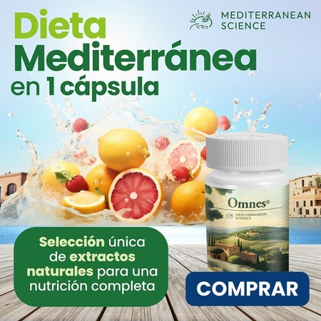 Banner Omnes dieta mediterránea en 1 cápsula