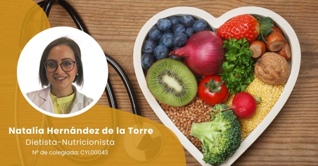 Portada del artículo sobre los beneficios de la dieta mediterránea para la hipertensión con foto de la autora Natalia Hernández