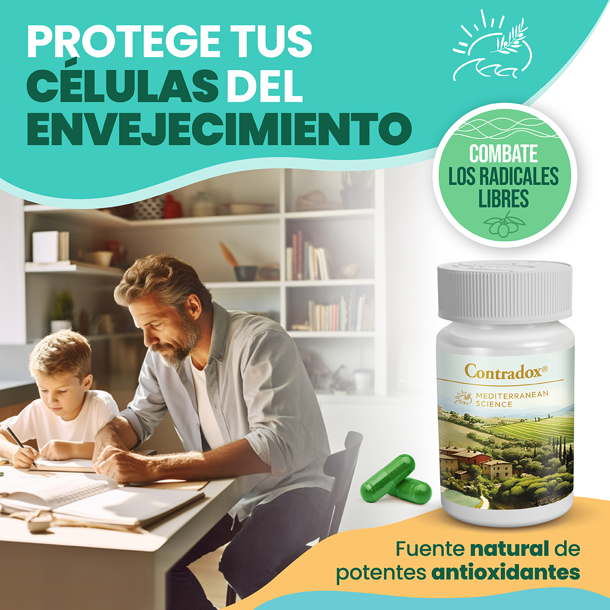 Fuente natural de potentes antioxidantes