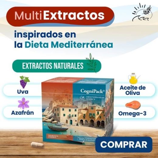 Multiextractos inspirados en la dieta mediterránea Cognipack