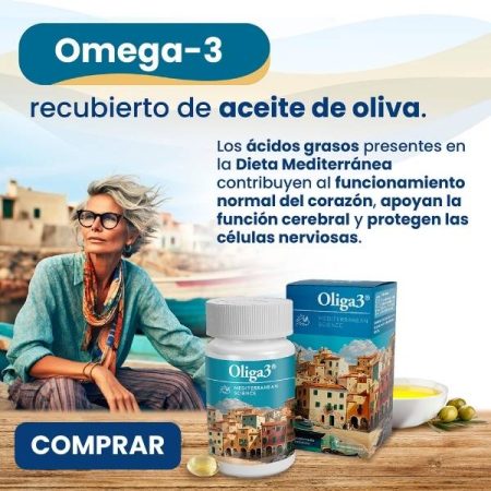 Omega-3 recubierto de aceite de oliva