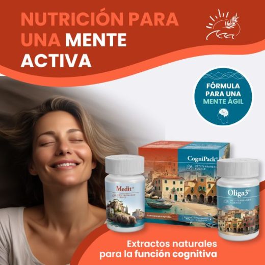 Banner Cognipack nutrición para una mente activa